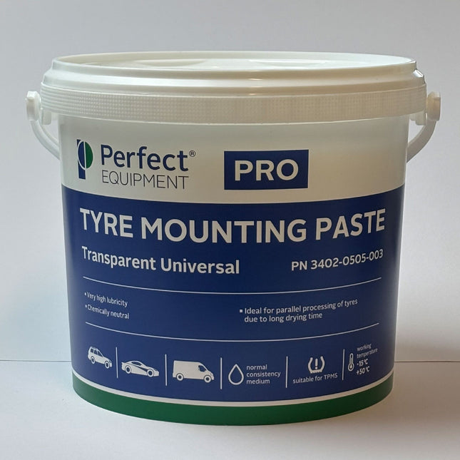 Montagepaste PRO Transparent Universal Montierpaste 5kg Eimer, Perfect EQUIPMENT