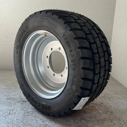 Komplettrad 455/40 R 22.5 DELCORA TransAgro 163 D TL Felge 14.00x22.5  8/275/221/21,5 V1