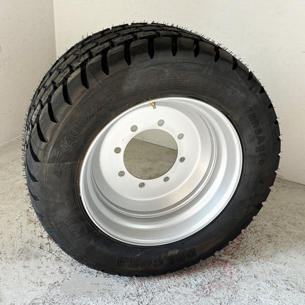 Komplettrad 455/40 R 22.5 DELCORA TransAgro 163 D TL Felge 14.00x22.5  8/275/221/21,5 V1