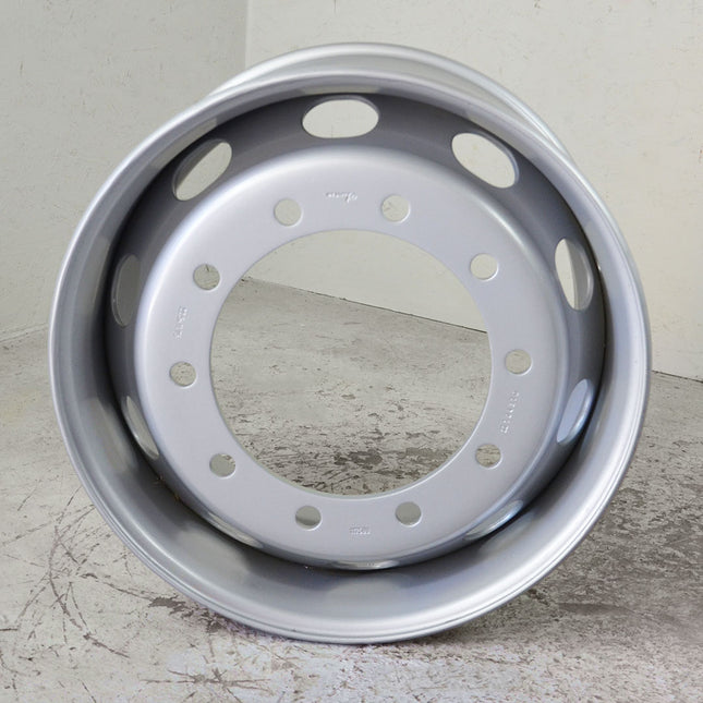 11.75 X 22.5 Jantsa Scheibenrad Nr:117599 10/335/281/ET135 26ZYL silber 100 km/h Zg.-Nr.