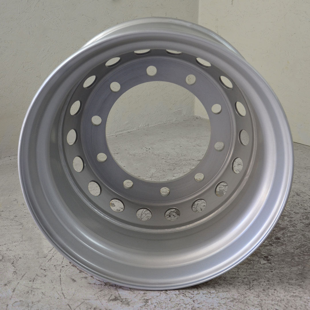 11.75 X 22.5 Jantsa Scheibenrad Nr:117756 10/335/281/ET120 26ZYL silber 100 km/h