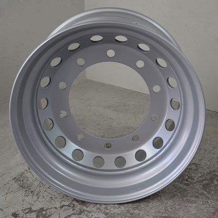 11.75 X 22.5 Jantsa Scheibenrad Nr:117767 10/335/281/ET0 26ZYL silber 100 km/h