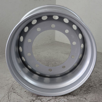 11.75 X 22.5 Jantsa Scheibenrad Nr:117767 10/335/281/ET0 26ZYL silber 100 km/h