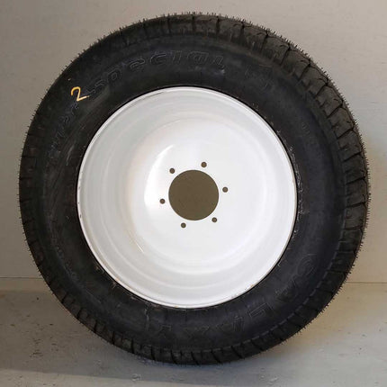 Complete wheel 41x18LL RAL7001