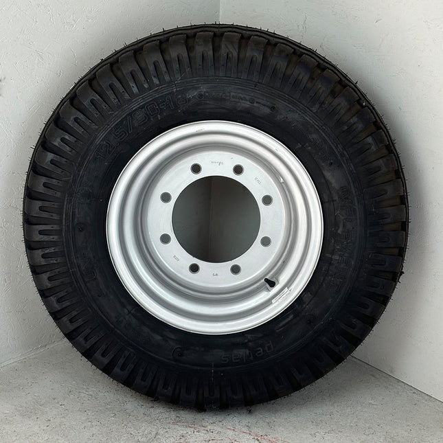 Komplettrad 12.5/80 - 18/14 Petlas UN 1 14 PR 146 A8 TT AW Felge 9x18 Jan 8/275/221/ET-35  12.5/80 - 18 Schl.