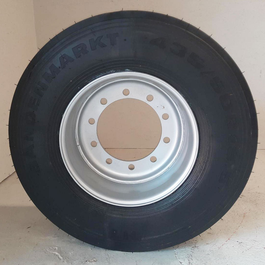 Komplettrad 435/50 R 19.5 Runderneuert HT 167 A8/160 J TL Felge 14.00x19.5 JAN 10/335/281/ET0 RU
