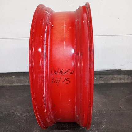 16 X 50/DW GRA lfd. Nr.: 64/25 S=18 mm 10/335/281/24 zyl./ET75 FendtRot- Gebr -
