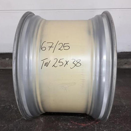 25 x 38/TW GRA lfd. Nr.: 67/25 S=15 mm 10/335/281/24 zyl. / ET10 silber - Gebr -