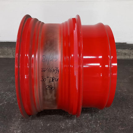 GR-DR 16 x 34/30  TW DR-Breite 250 mm lfd.Nr.: 81/25 Fendt Rot - Gebr -
