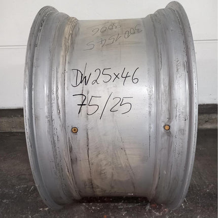 25 X 46/DW GRA lfd. Nr.: 75/25 S=15 mm 12/400/350/27 zyl./ET-75 silber- Gebr -