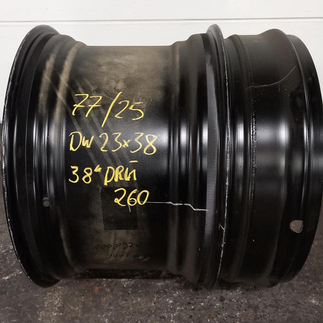 GR-DR23 x 38/38  DW DR-Breite 260 mm lfd.Nr.: 77/25 RAL 9005 matt - Gebr -