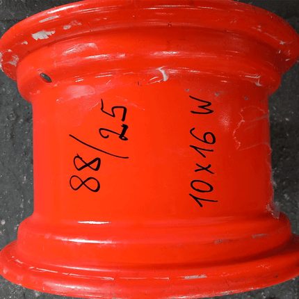 10 X 16/W GRA S=10,2 mm ET-67 lfd.Nr.: 88/25 8/275/221/20 zyl. RAL2002 - Gebr -