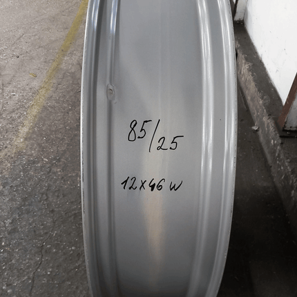 12 X 46/W GRA S=15,4 mm ET-125 lfd. Nr.: 85/25 10/335/281/27 v2 RAL 9006 VSCHUTZ Agrio - SoPo -