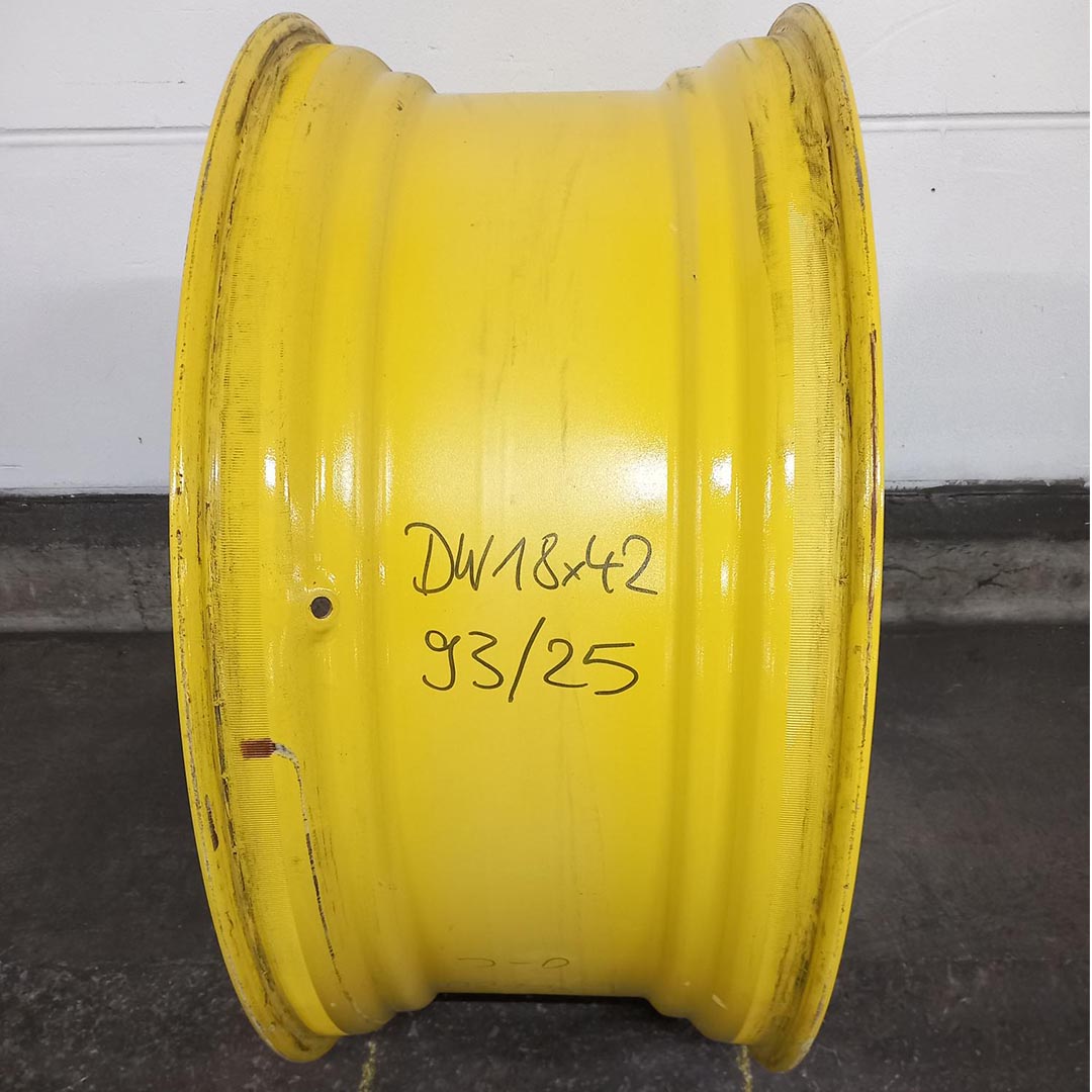 18 X 42/DW GRA S=15 mm ET-180 lfd. Nr.: 93/25 10/335/281/24 zyl. JD-Gelb (VS Agravis) - Gebr -