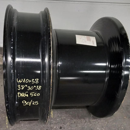 GR-DR 10x38/30/38  lfd. Nr.: 90/25 DRÜ 560 mm RAL 9005 - Gebr -