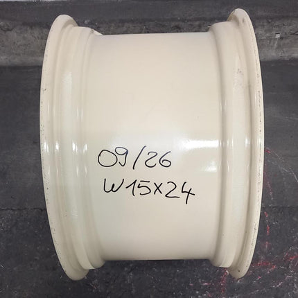 15 X 24/W GRA S=15 mm ET-95 lfd.Nr.: 09/26 6/205/161/21,5 v2  RAL1014 - Gebr -
