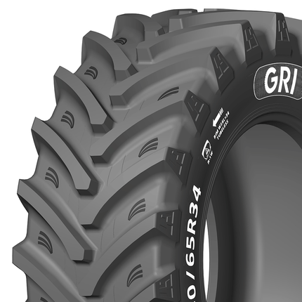 650/65 R 38 GRI GREEN XLR 65 163 D / 166 A8 TL