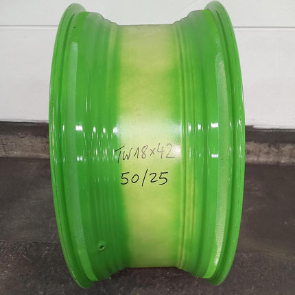 18 X 42/TW GRA lfd. Nr.: 50/25 S=15 mm 10/335/281/27 v2/ET150 RAL 6018 - Gebr -