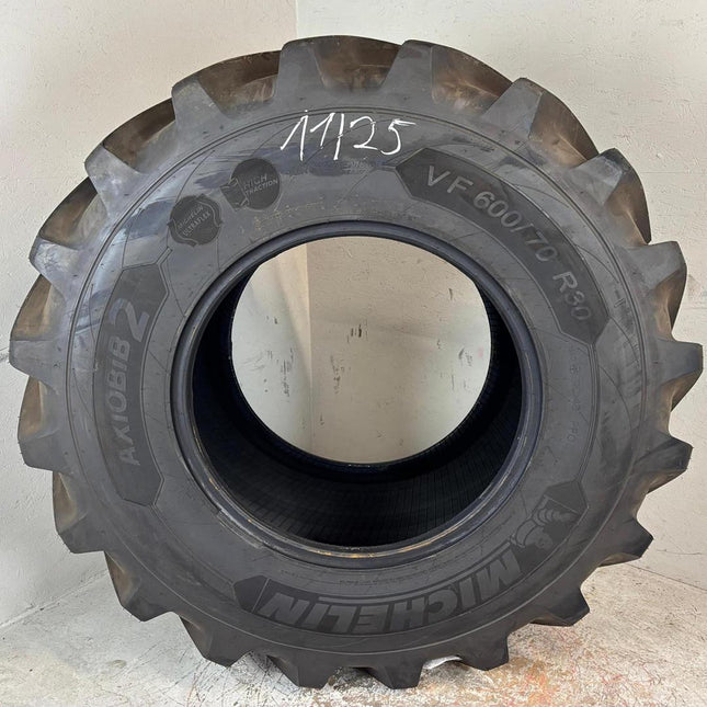 VF600/70 R 30 Michelin Axiobib 2 lfd.Nr.: 11/25 168 D/165 E TL (DOT 25/ 24) - Gebr -