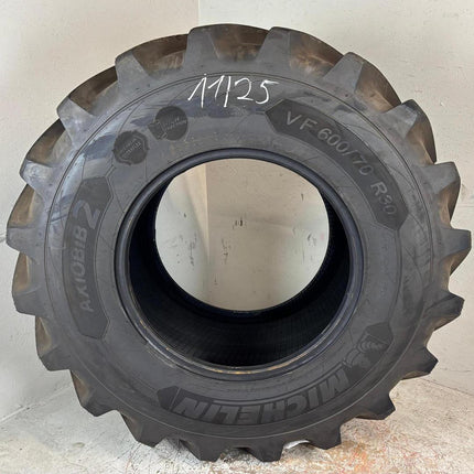 VF600/70 R 30 Michelin Axiobib 2 DOT 25/ 24  168 D/165 E TL (lfd.Nr.: 11/25) Abnutzungsgrad 5 %