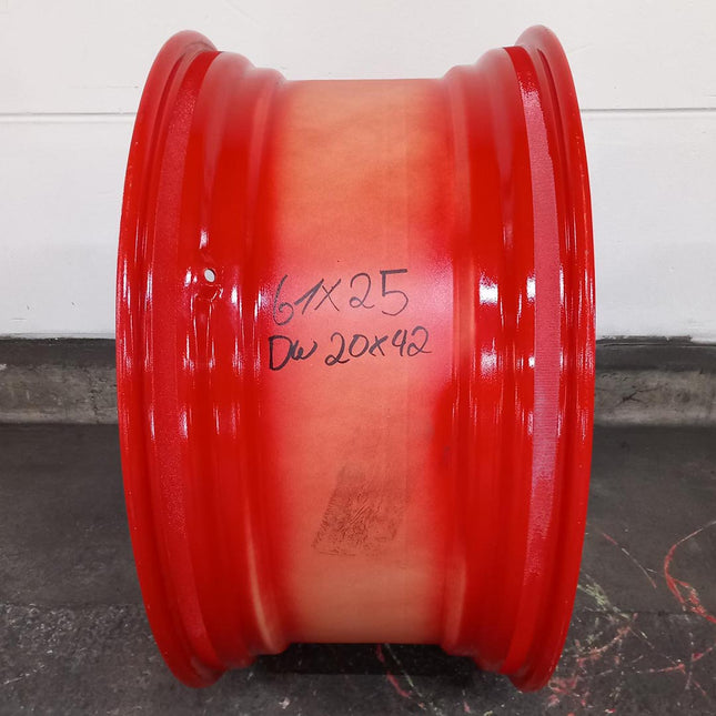 20 X 42/DW GRA S=15 mm ET-110 lfd.Nr.: 61/25 10/335/281/24 zy Fendt Rot  - Gebr -