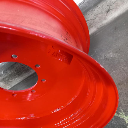 15 X 30/DW GRA S=12 mm ET-35 lfd.:Nr.: 54/25 10/335/281/22 zyl Fendt Rot (VS=Agravis) - Gebr -