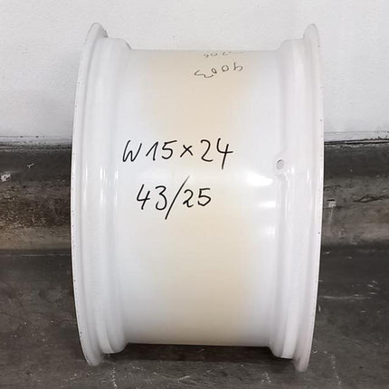 15 X 24/W GRA lfd.Nr.: 43/25 S=12mm 8/330/290/17,5 zyl. ET-30 NH-weiß -GEBR-