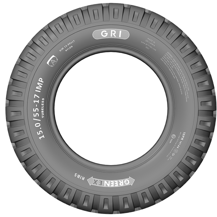 15.5/55 - 17 14 PR GRI Green EX RIB5 148 A6 / 141 A8 TL