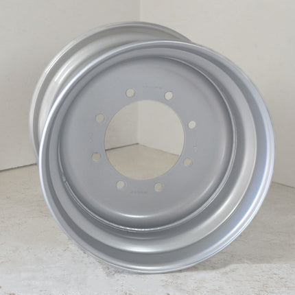 14.00 X 22.5 Jantsa disc wheel all-round black. No.: 8/275/221/ET0/A3 27V-1 silver 100 km/h Zg. no.