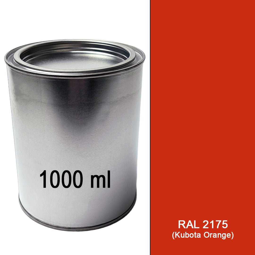 Lack Kubota Orange RAL 2175 1.000 ml Dose