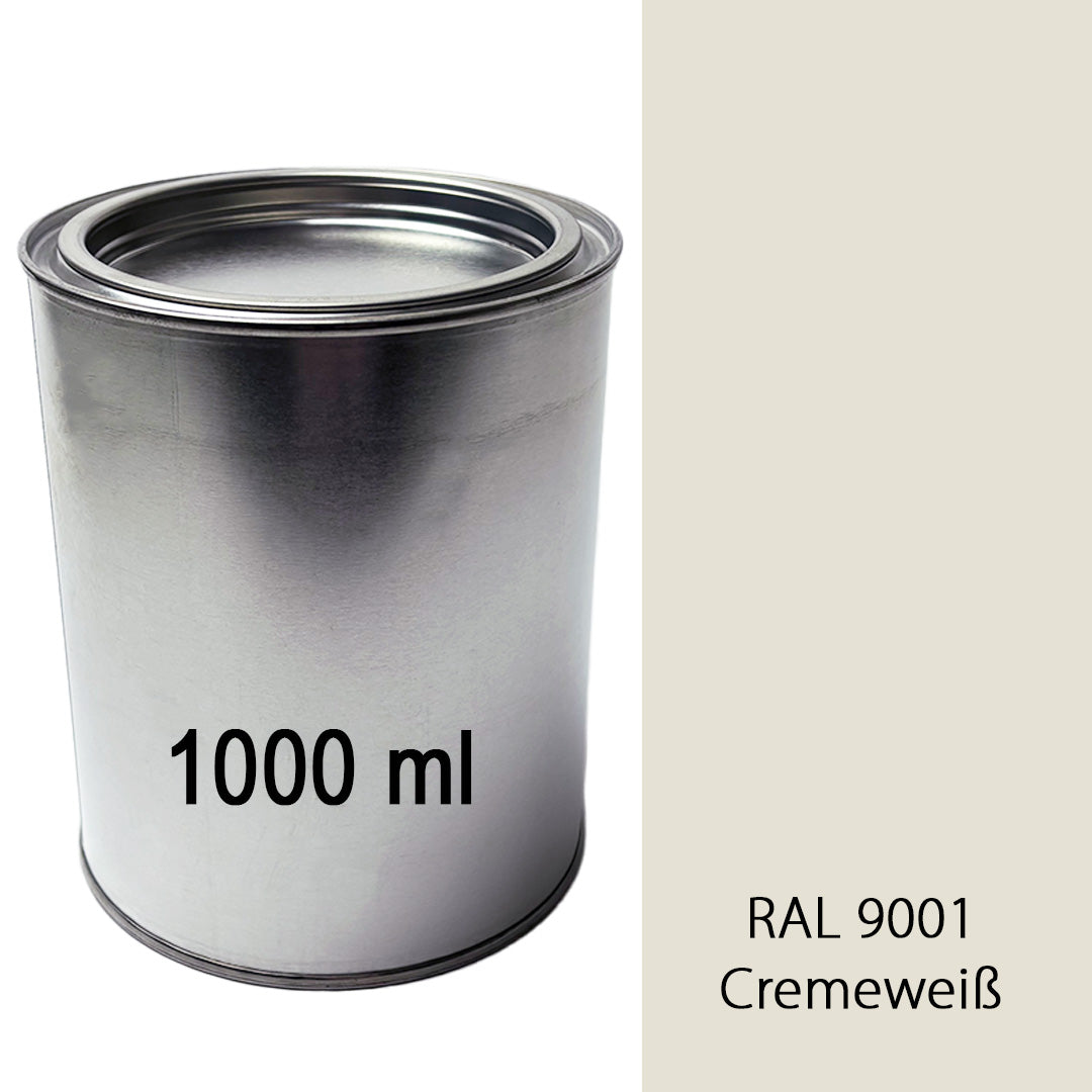 Lack Cremeweiß RAL 9001 1.000 ml Dose