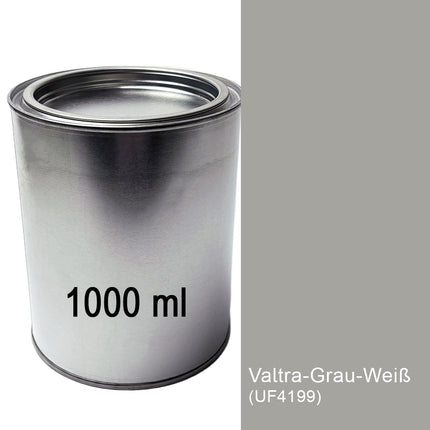 Lack Valtra Grau-Weiß  1.000 ml Dose