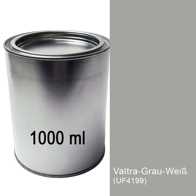 Lack Valtra Grau-Weiß  1.000 ml Dose