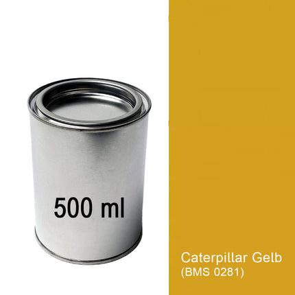 Lack Caterpillar Gelb (BMS 0281) 500 ml Dose