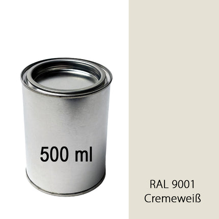 Lack Cremeweiß RAL 9001 500 ml Dose