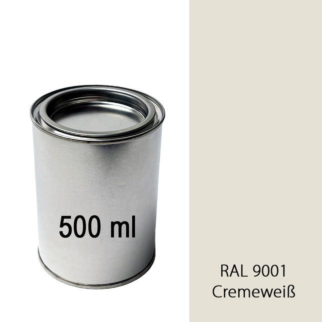 Lack Cremeweiß RAL 9001 500 ml Dose