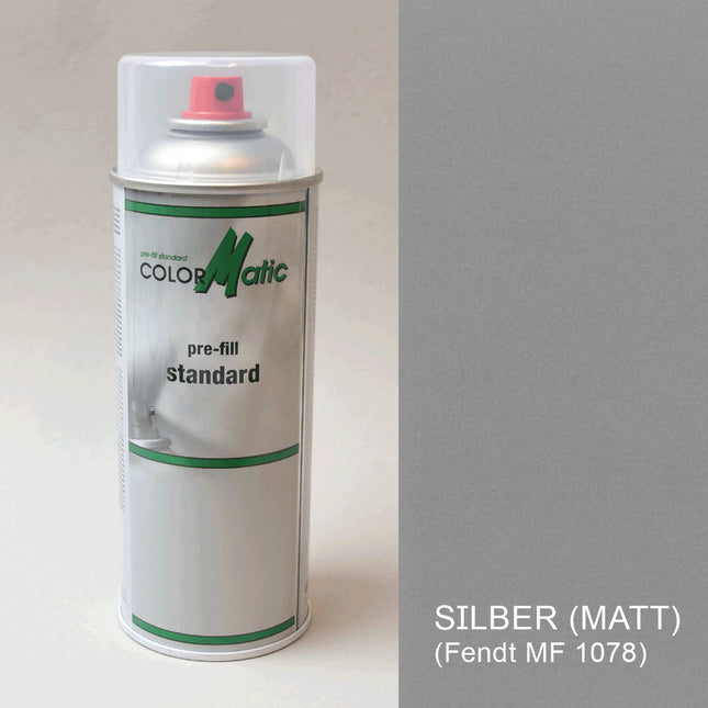 Lack Silber (Fendt MF 1078) 200 ml Sprühdose / Lackspray