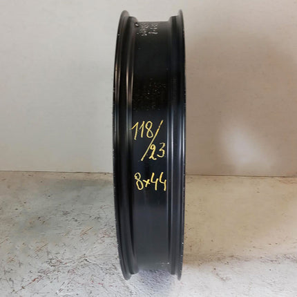 8 X 44/W Titan  lfd. Nr. 118/23 schwarz grundiert S=12 mm 10/335/281/27v2 / ET 10 -SOPO-