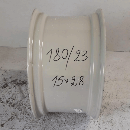 15 X 28/W MOL Lfd.Nr. 180/23 S=13 mm 8/330/290/17 zy /ET-25  RAL 9010 -GEBR-