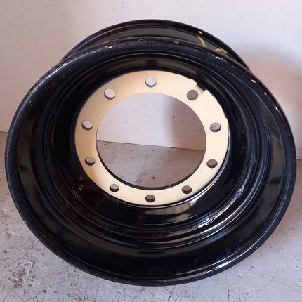7.50 X 22.5  Grasdorf Nr.46/22 S=15 mm 10/335/281/ET60 27 Z RAL 9005 glänzend -GEBR-