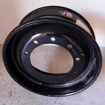 7.50 X 22.5  Grasdorf Nr.46/22 S=15 mm 10/335/281/ET60 27 Z RAL 9005 glänzend -GEBR-
