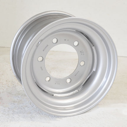 9.00 X 15.3 Accuride Scheibenrad 6/205/161/ET0/A2 Silber 40 km/h
