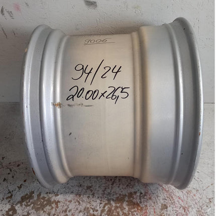 20.00 X 26.5 GRA   lfd.Nr.: 94/24 S=15 mm 10/335/281/26 zyl. /ET 50 silber - Gebr -