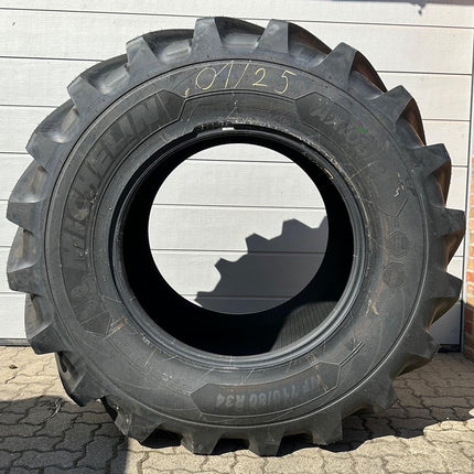 VF710/60 R 34 Michelin Axiobib 2 DOT 40/24 173 D/169 E TL lfd.Nr.01/25 - 2cm Wulst beschädigt