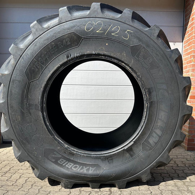 VF900/60 R 42 Michelin Axiobib 2 lfd.Nr.:  02/25 189 D/185 E TL (DOT 49/24) - Gebr -