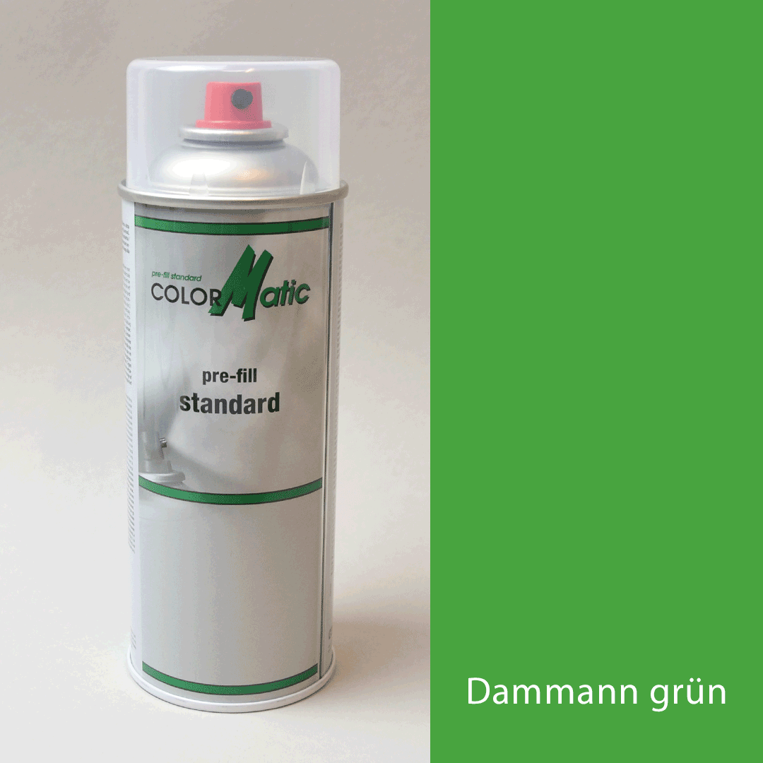 Lack Gelbgrün RAL 6018 (Dammann Grün) 200 ml Sprühdose / Lackspray