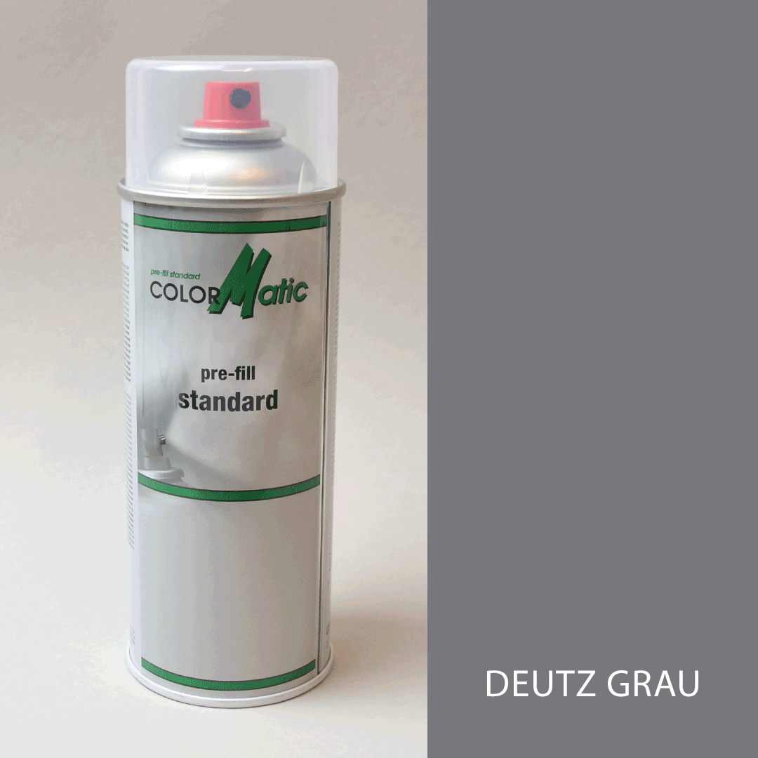 Lack Grau (Deutz Grau ab Bj. 2006) 200 ml Sprühdose / Lackspray