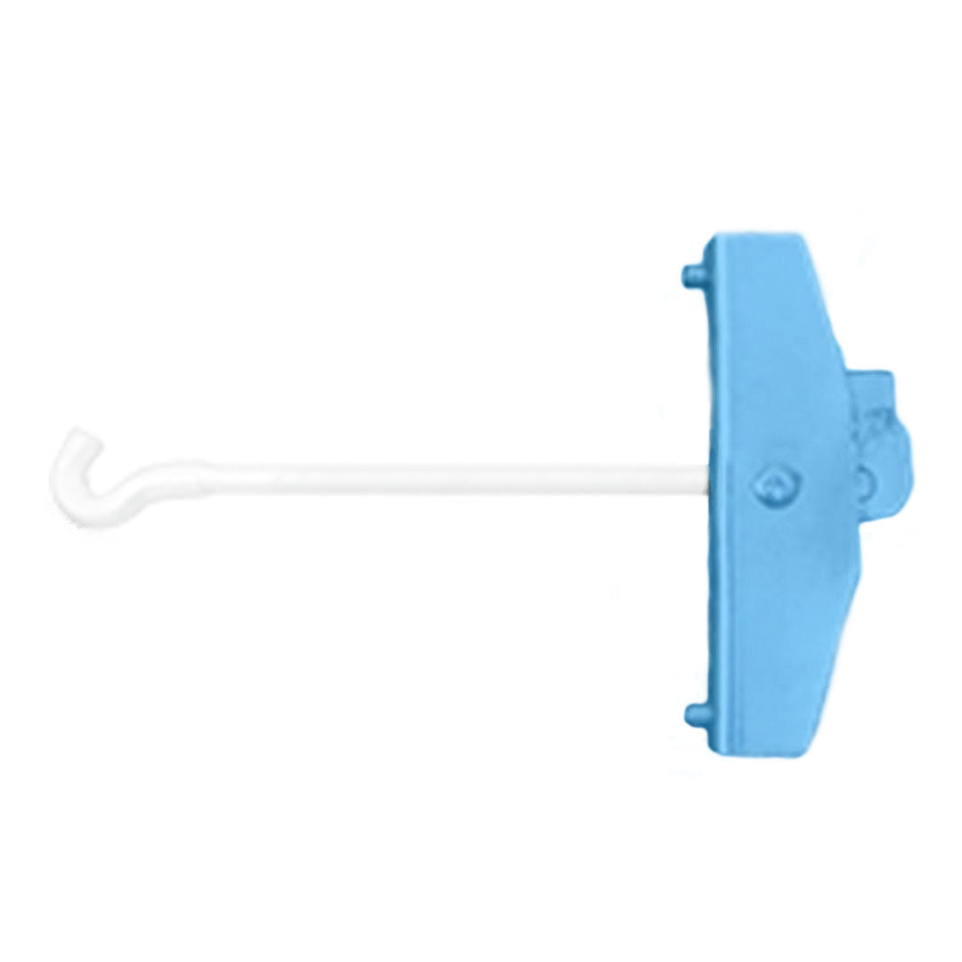 Verschluss AW 450 mm blau Linksgewinde (Schlepper rechts)