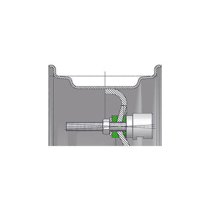 Ausgleichsscheiben MD/HD verzinkt 30 Grad 45x19 30 Grad