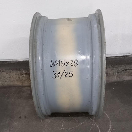 15 X 28/W GRA lfd. Nr.: 31/25 S=12 mm 8/275/221/20 zy /ET-240 Silber-Grau -Gebr-